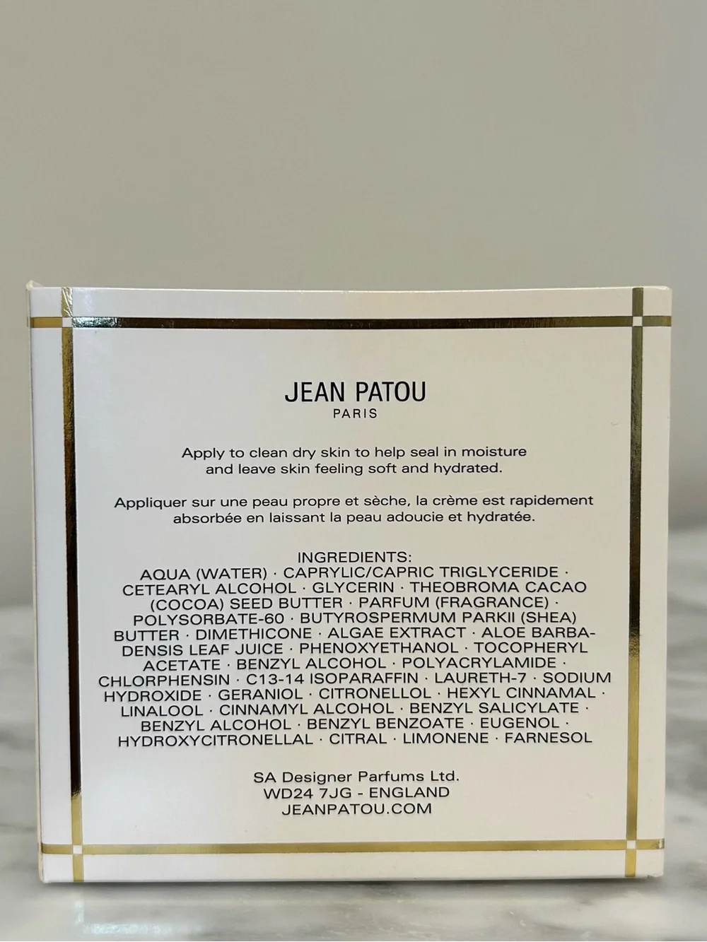JOY • Jean Patou Paris Body Cream - 200mL 6.7fl oz